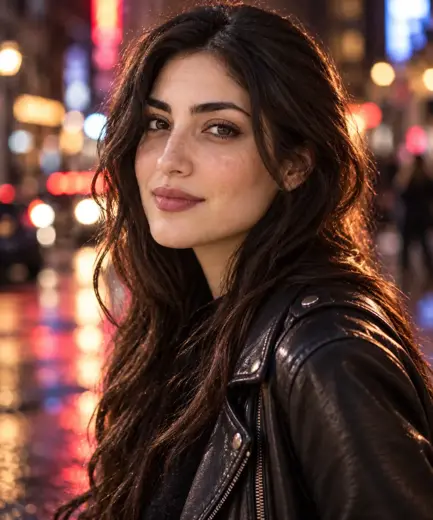 فوتوشوت شخصی · شب شهر